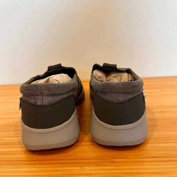 Columbia Youth Boy 4 PFG Grey Boatside Shoes NIB Summer Boat Fishing Gear - Picture 6 of 8